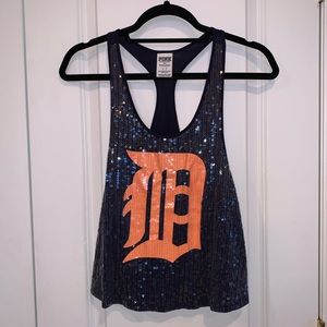 Detroit Tigers Razorback Tank Top
